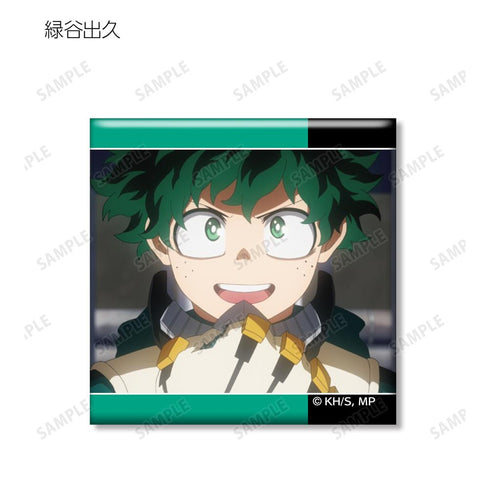 『僕のヒーローアカデミア』トレーディング名シーンスクエア缶バッジ(単位/BOX)【202508再販】